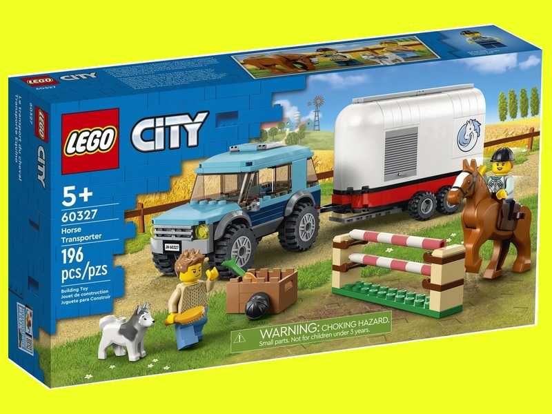 #nowe# Lego 60327 Przyczepa do przewozu koni City Trójmiasto