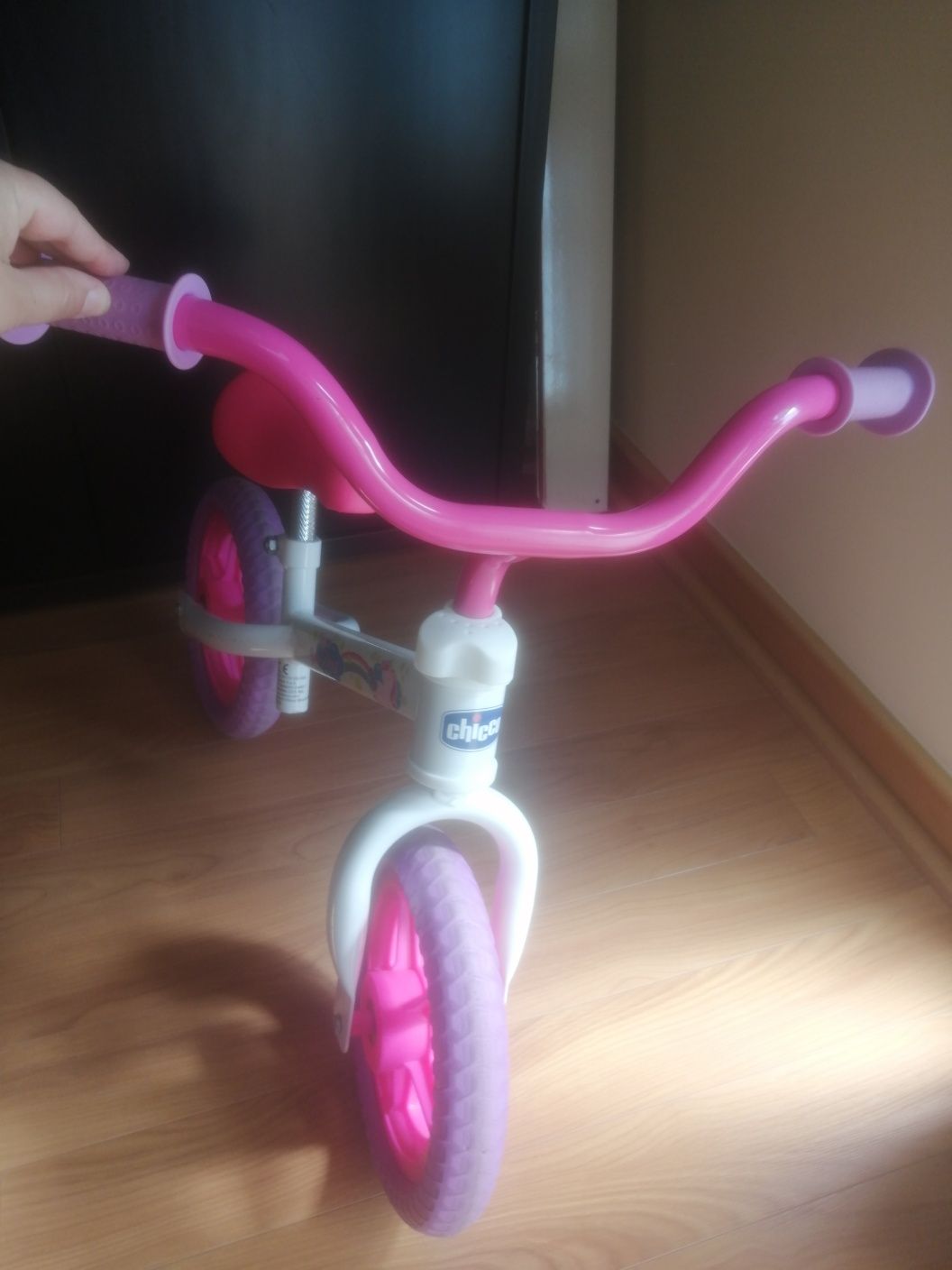 Bicicleta infantil sem pedais