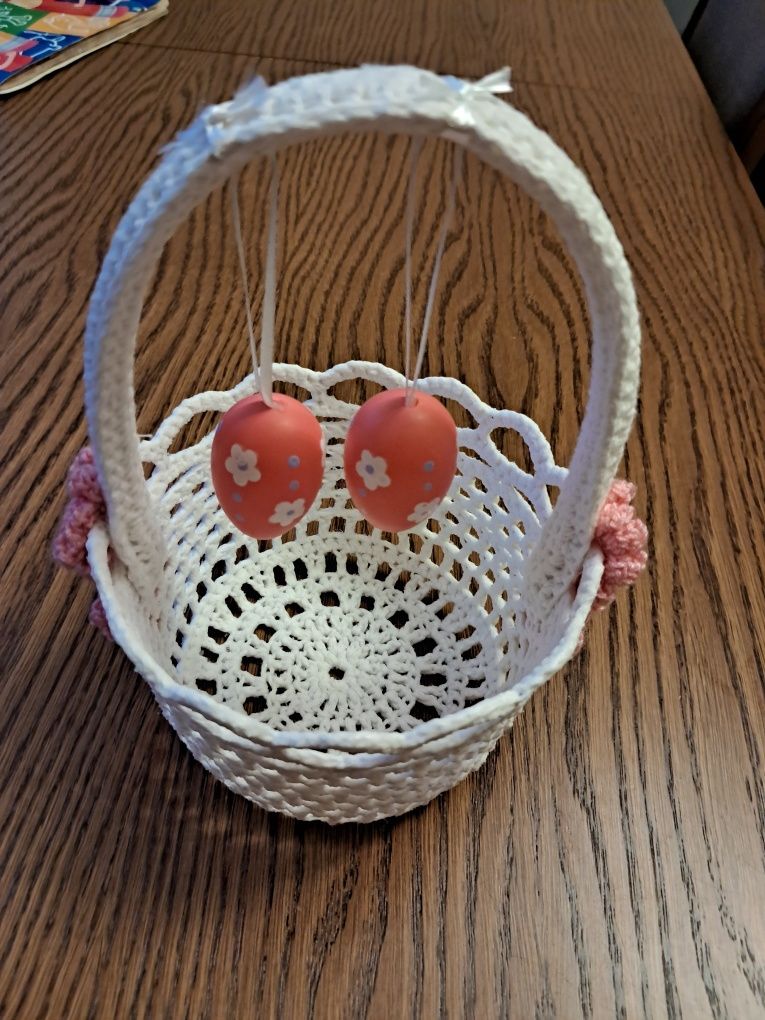 Koszyczek handmade dziewczynka