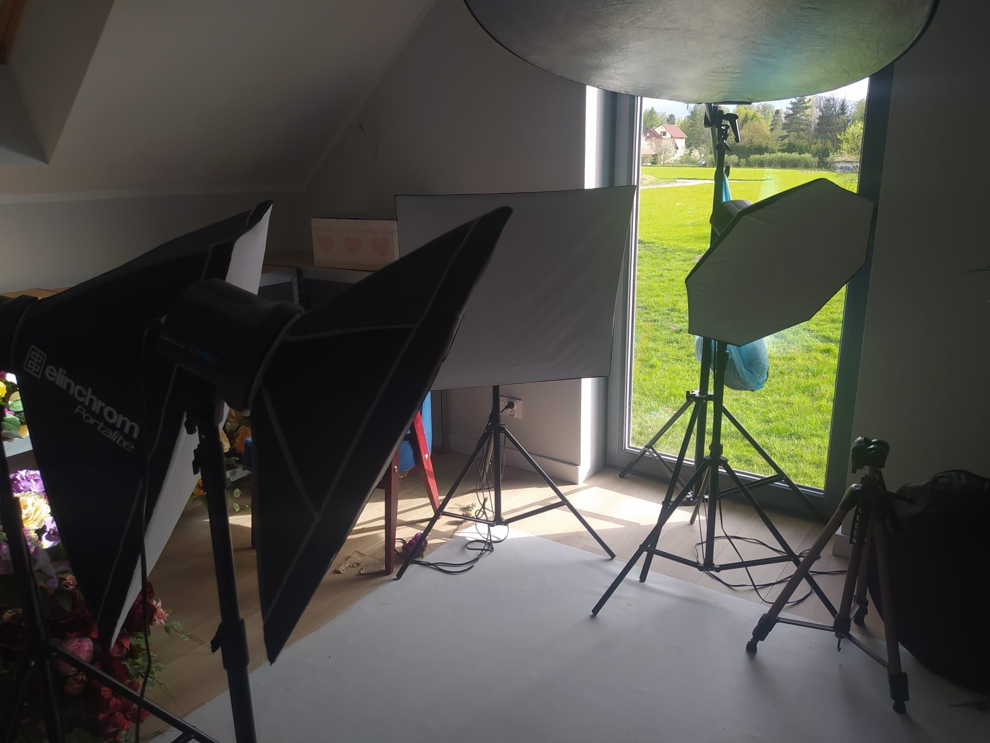 Softbox zestaw lamp Elinchrom D-Lite One monolight 2 komplety