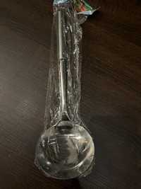 Łyżka wazówka stalowa 31x9,5cm 48tknk