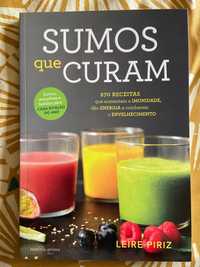 Livro “Sumos que Curam” - Leite Piriz