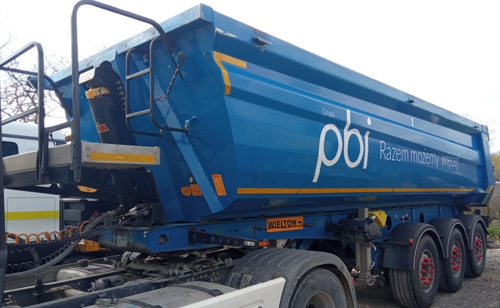 Naczepa wywrotka wielton lekka