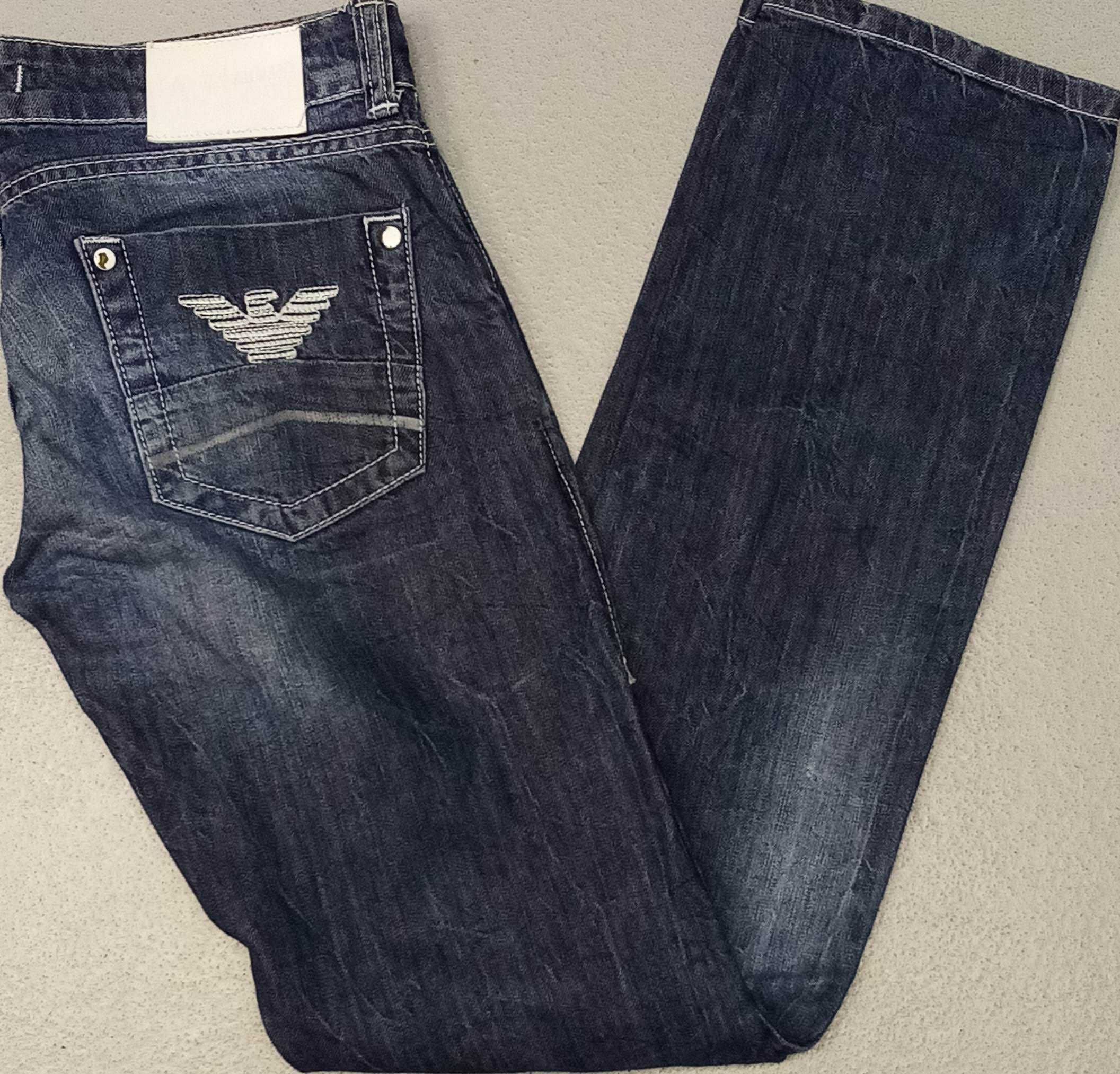 R) ARMANI JEANS oryginalne damskie spodnie jeansowe Roz.27