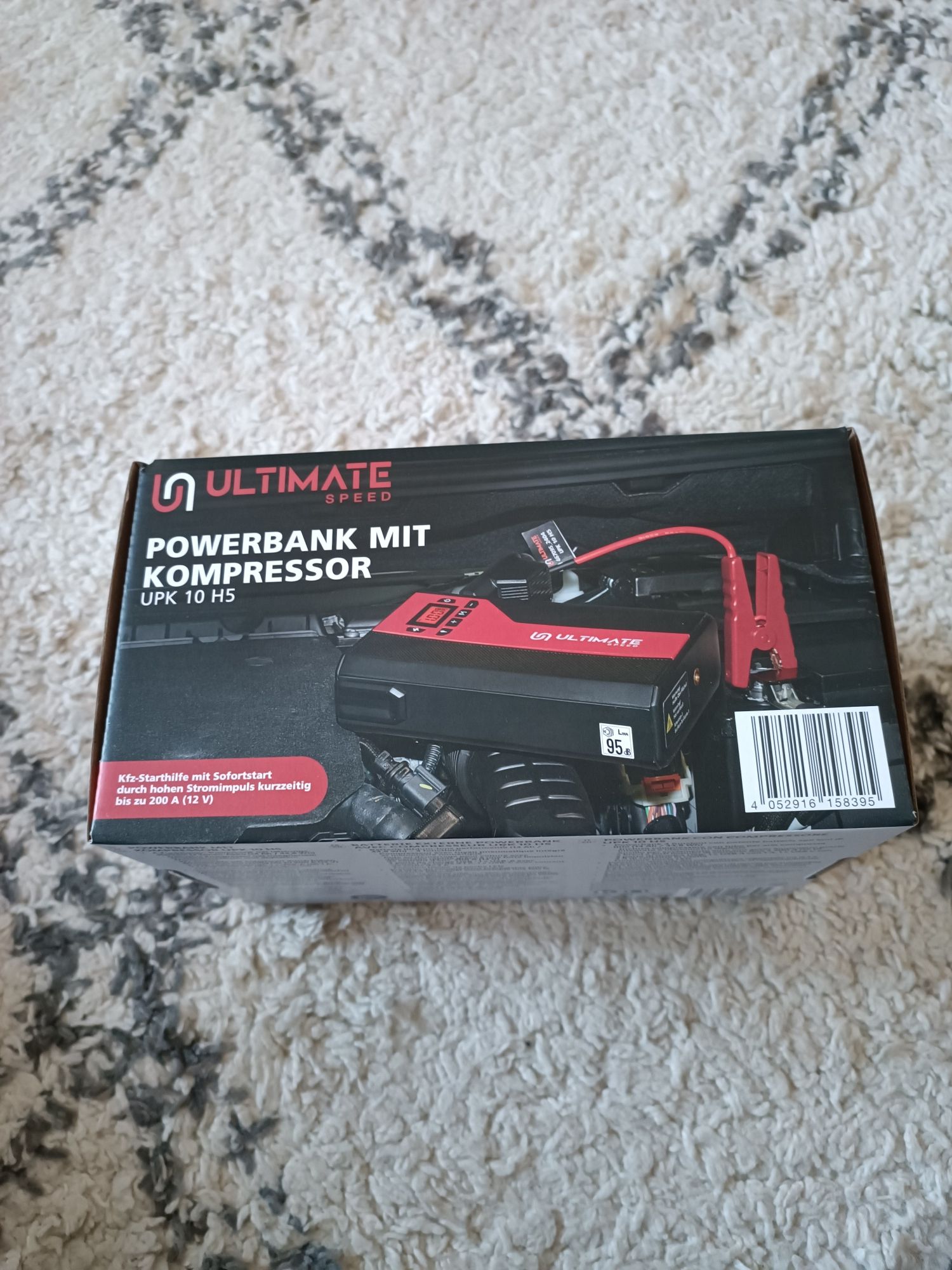 Ultimate Speed powerbank z kompresorem UPK 10 H5