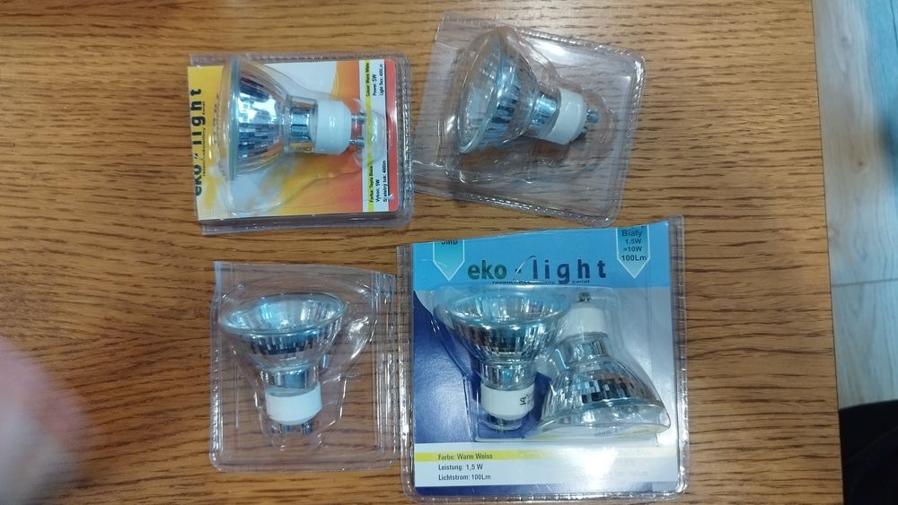 Żarówki LED SMD Gu-10 3000k