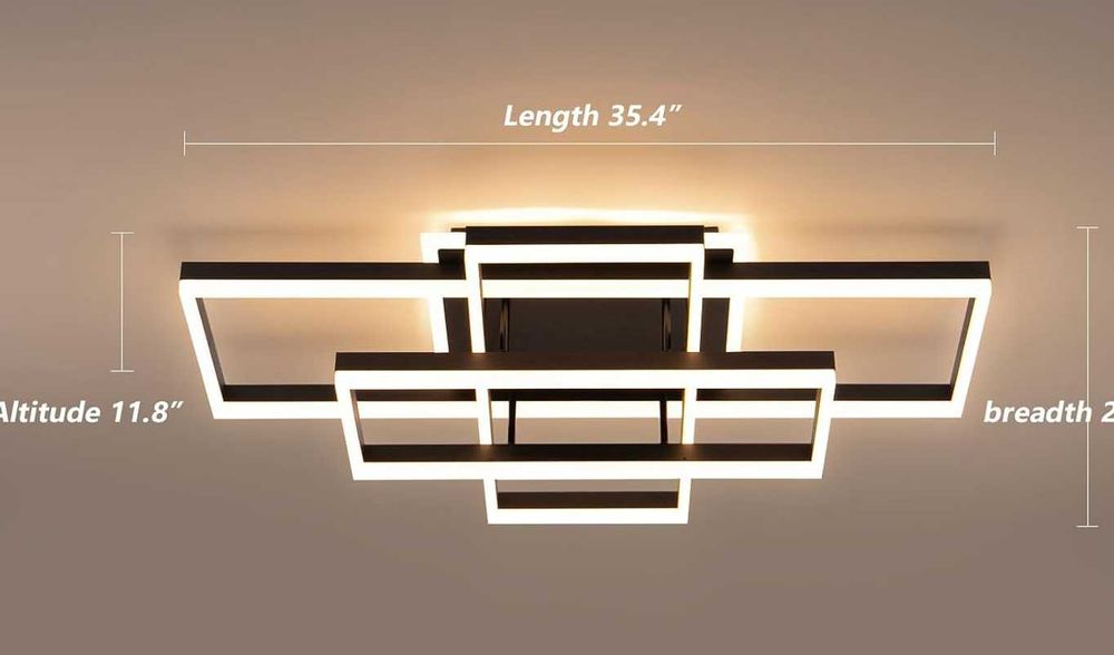 Люстра накладна для вітальні 130вт ДОСТАВКА БЕЗКОШТОВНА