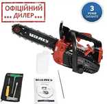 Бензопила Vitals BKZ 2510S вага 4кг шина 30 см Гарантія 3-роки