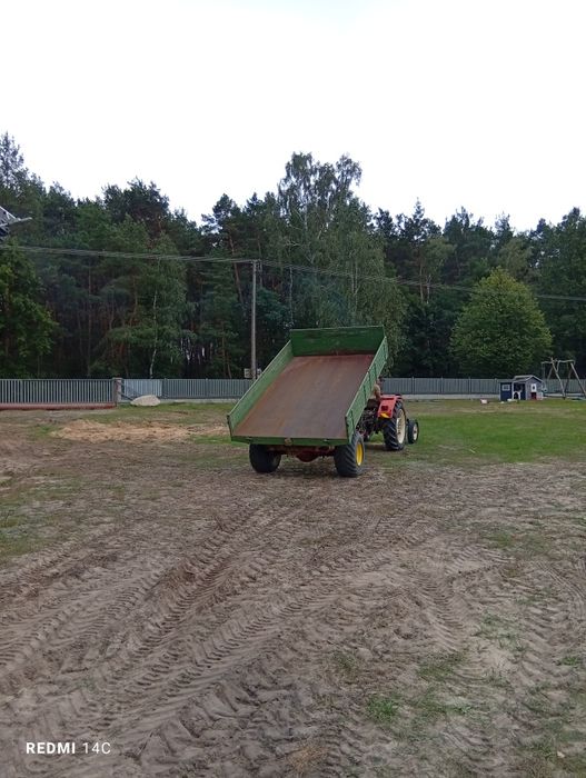 Przyczepa wywrotka 8 T mocna.