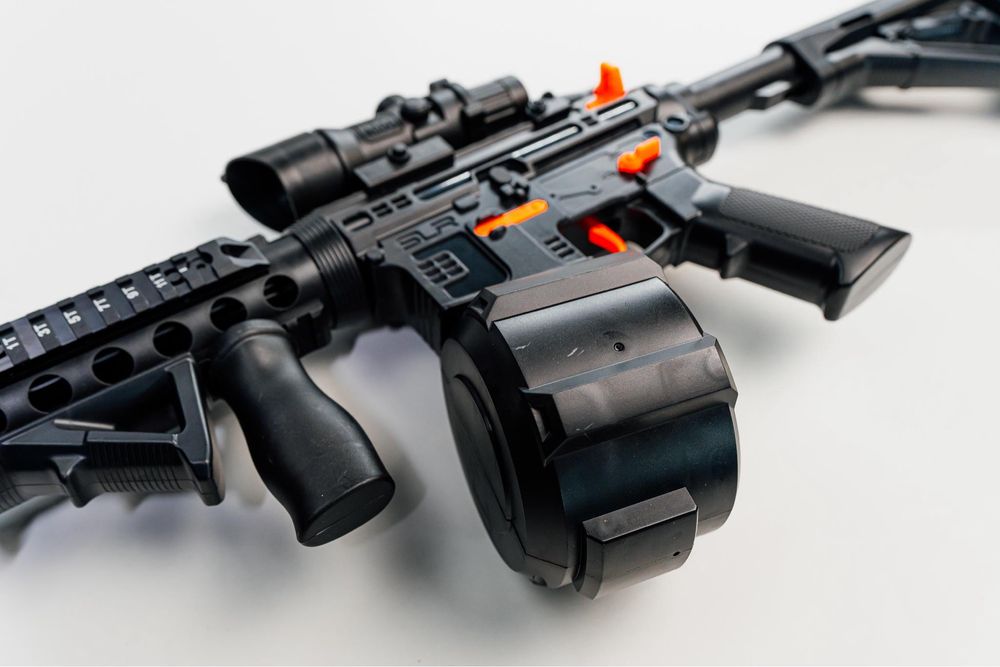 Іграшковий автомат Орбіган M4A1 на орбізах Дві обойми, 95 см ,акум7.4V