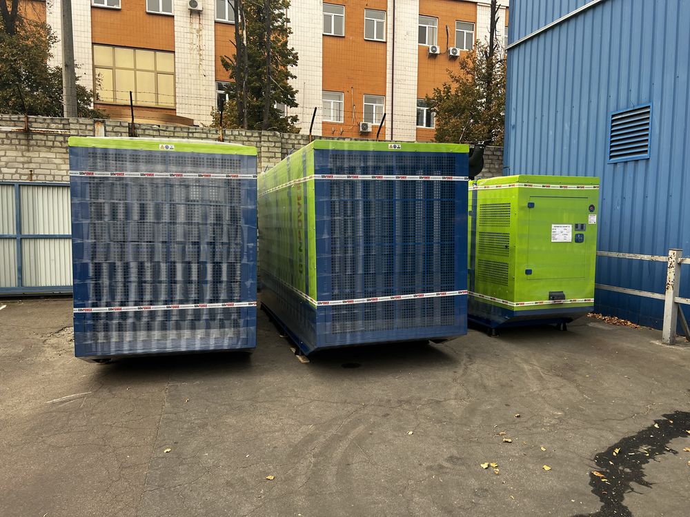 Дизельний генератор GENPOWER GNT565 (двигун INTER), 462 кВт, з ПДВ!!!