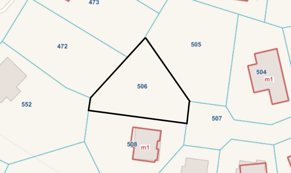 Na sprzedaż działka budowlana 799 m² – Nowa Zawada, blisko Piły