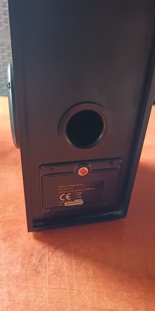 Głośnik Bluetooth przenośny Feegar Dance 4000mah Radio,USB,SD,Aux