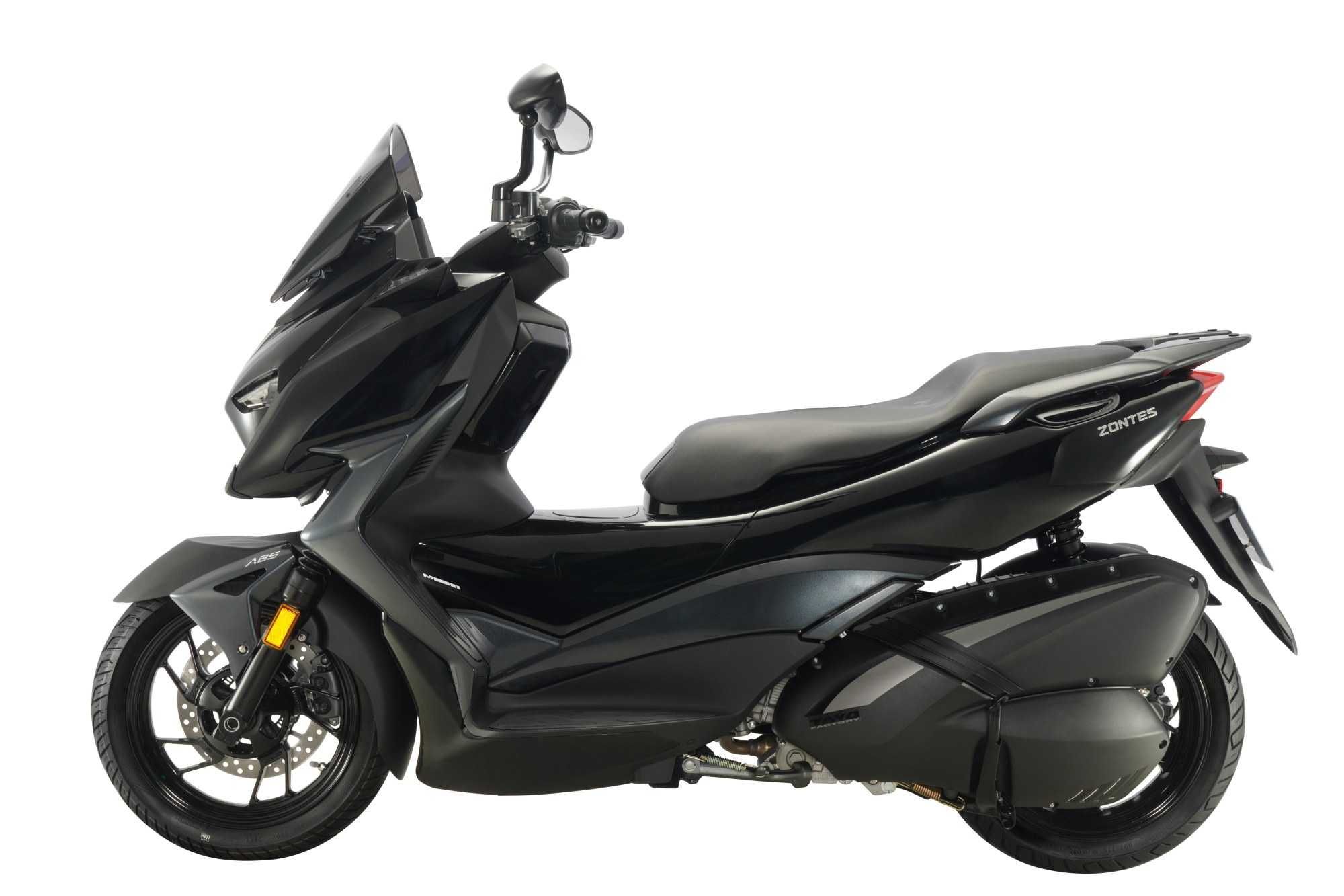 Zontes 125M maxiskuter 15KM nowy czarny bezkluczykowy gwarancja promo
