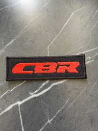 Naszywka Honda CBR czarno czerwona
