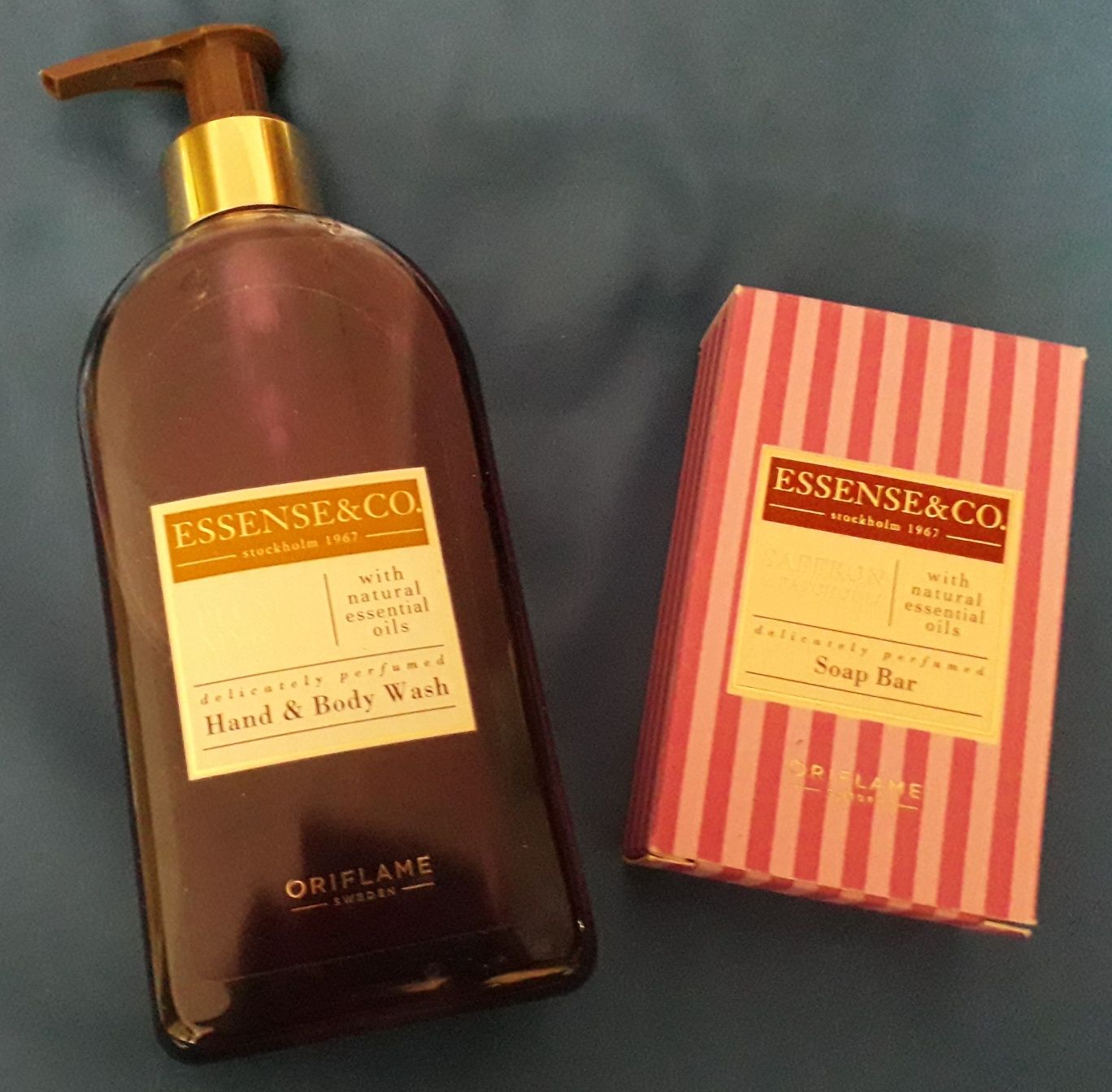 Żel do mycia rąk i ciała plum&myrrh + mydełko Oriflame