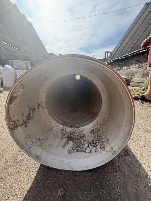 Труба ПП гофрована двослойна з раструбом SN-8 d 300mm, 6m.