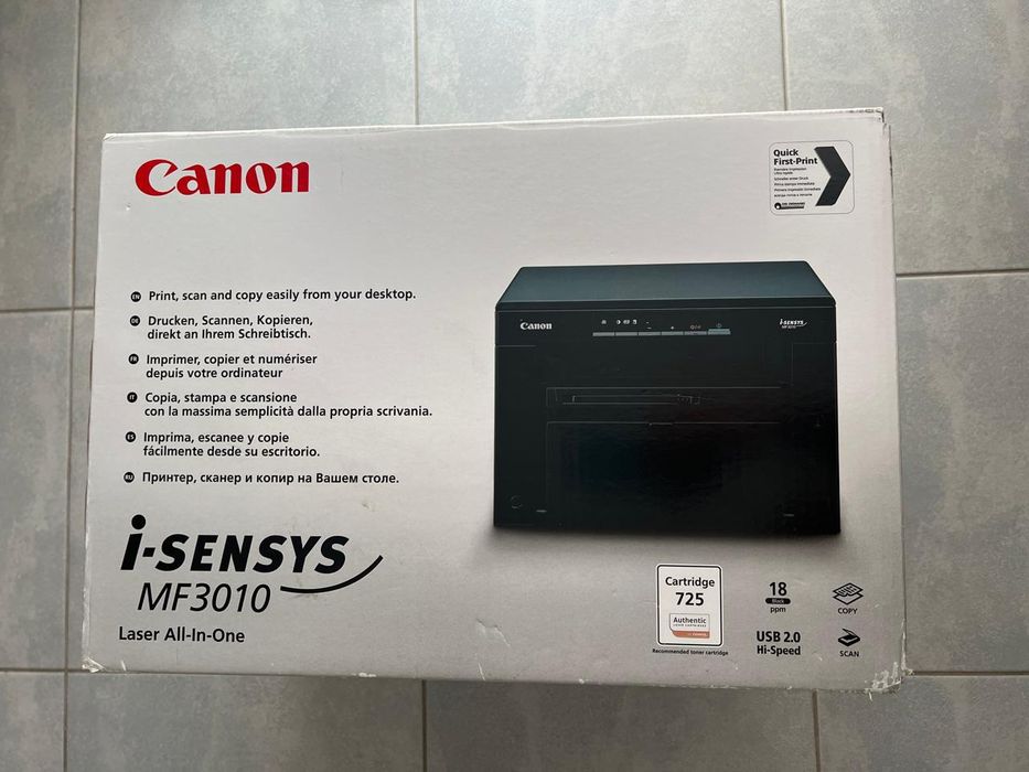 Принтер - ксерокс - сканер Canon I-Sensys MF 3010 практично новий