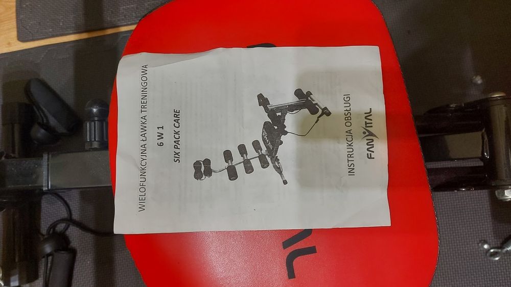 Ławka treningowa - wielofunkcyjna 6w1