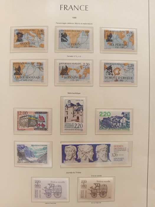 Álbum de selos França