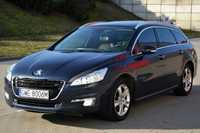 Peugeot 508 GT 2,2HDI 205KM 2012 Zarejestrowany Skóry Panorama Ksenon Bezwypadkowy