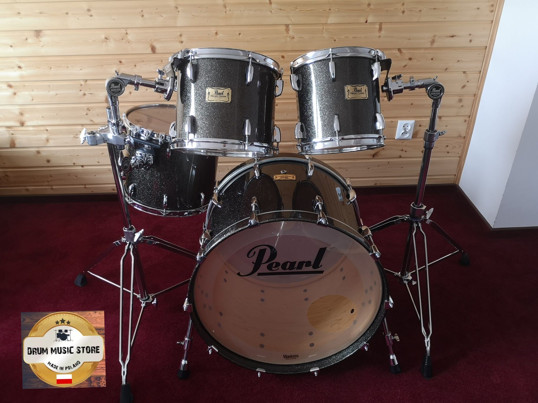 Perkusja Pearl Masters Custom MMX 22,10,12,14" Made in Japan