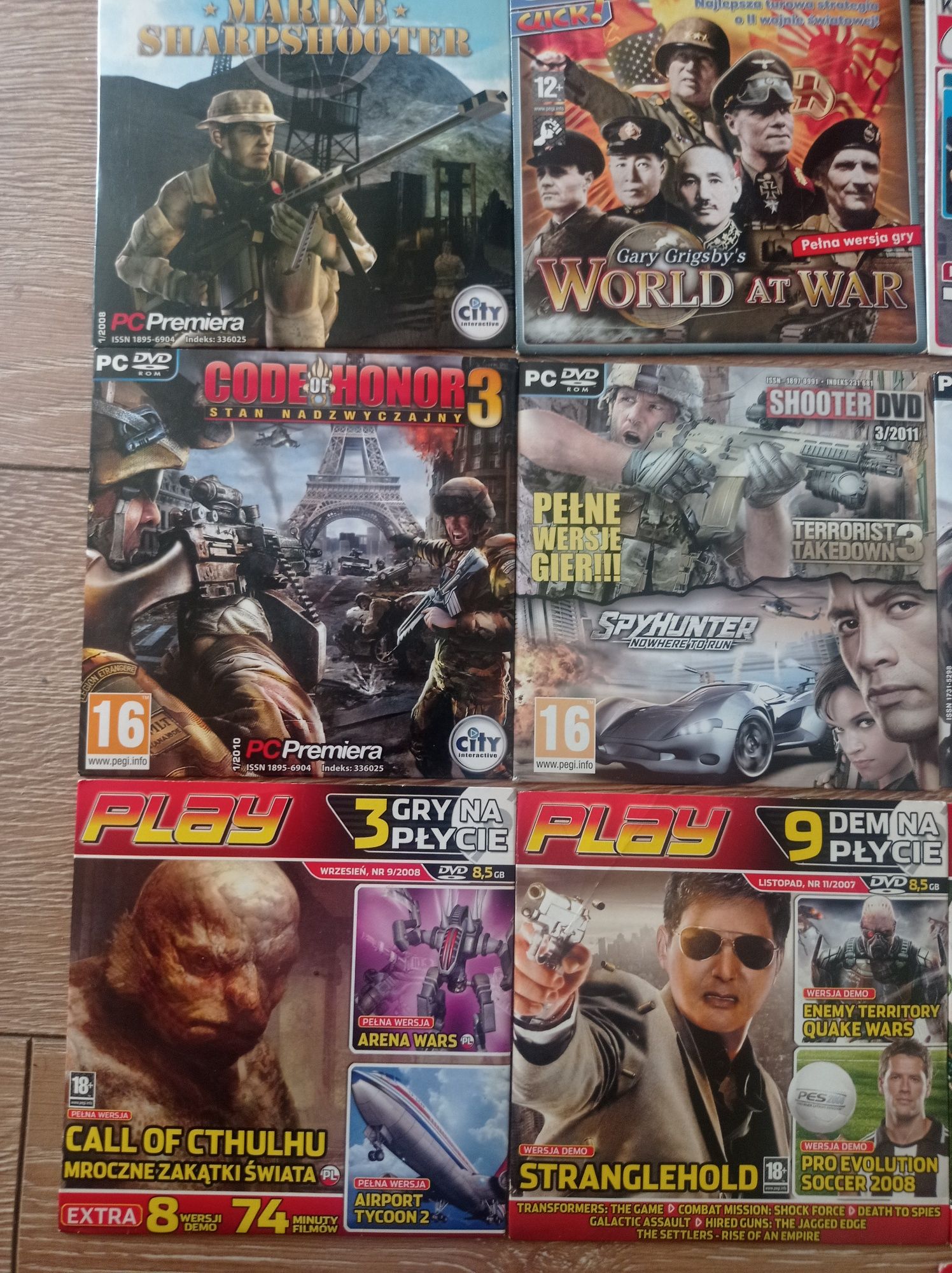 Płyty PC,DVD z grami