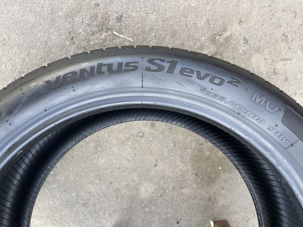 Шины 225/45/18 Hankook Ventus S1EVO  лето 4шт 2019год