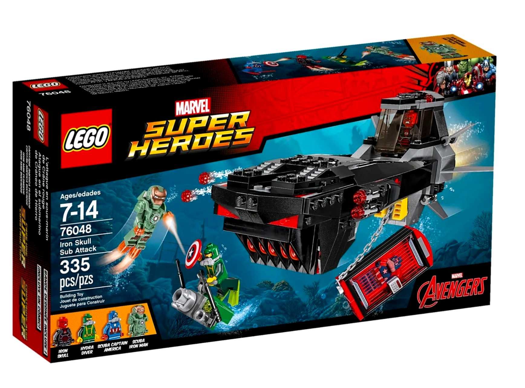 LEGO Super Heroes 76048 Atak Żelaznej Czaszki Marvel