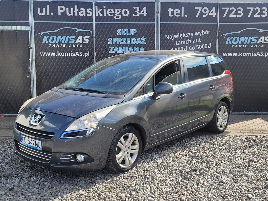 Peugeot 5008 1.6B 156KM 2010r * el szyby lusterka panorama *