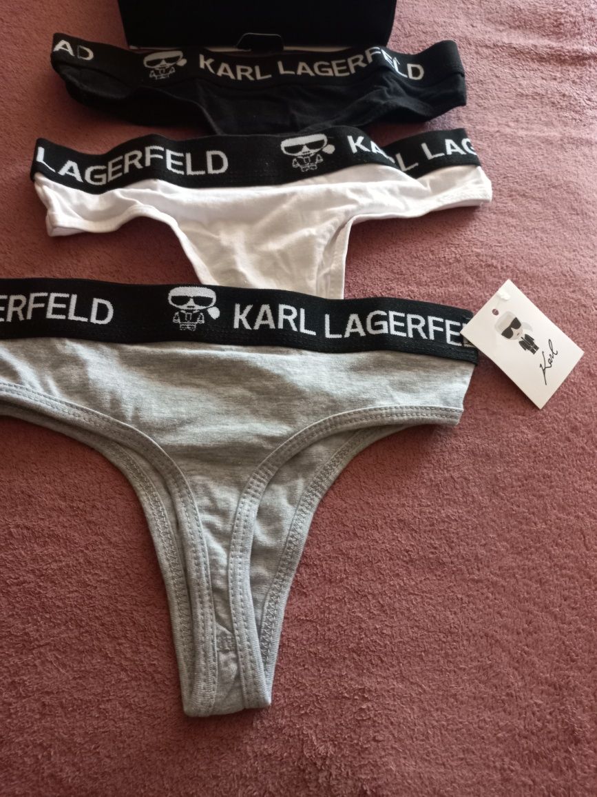 Karl lagerfeld stringi 3 pack xs/s