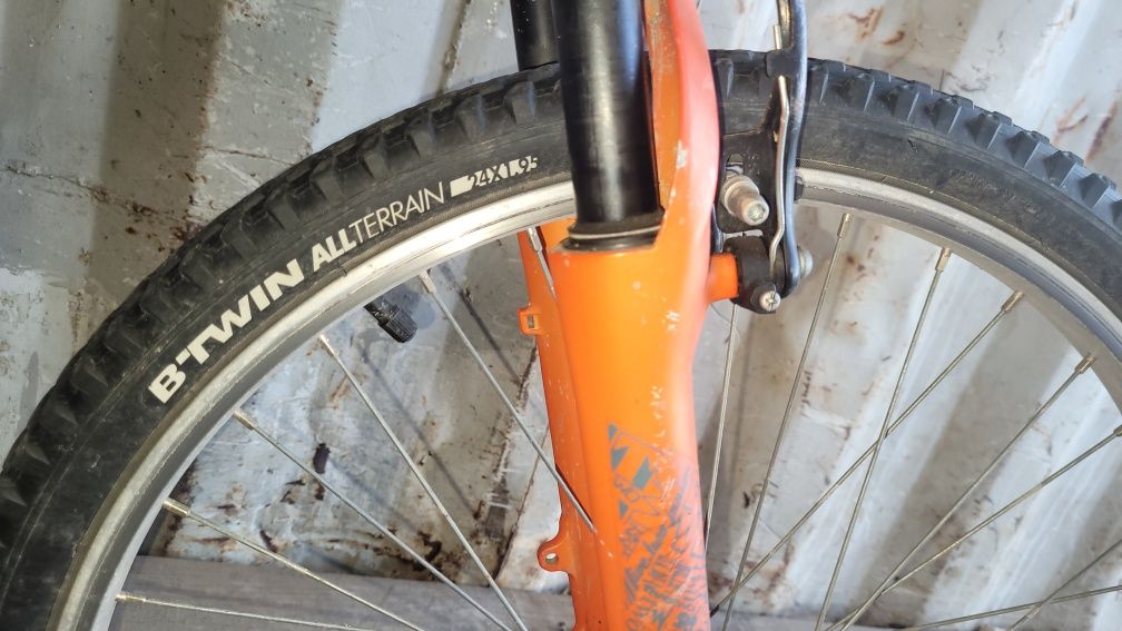 Bicicleta como nova roda 24