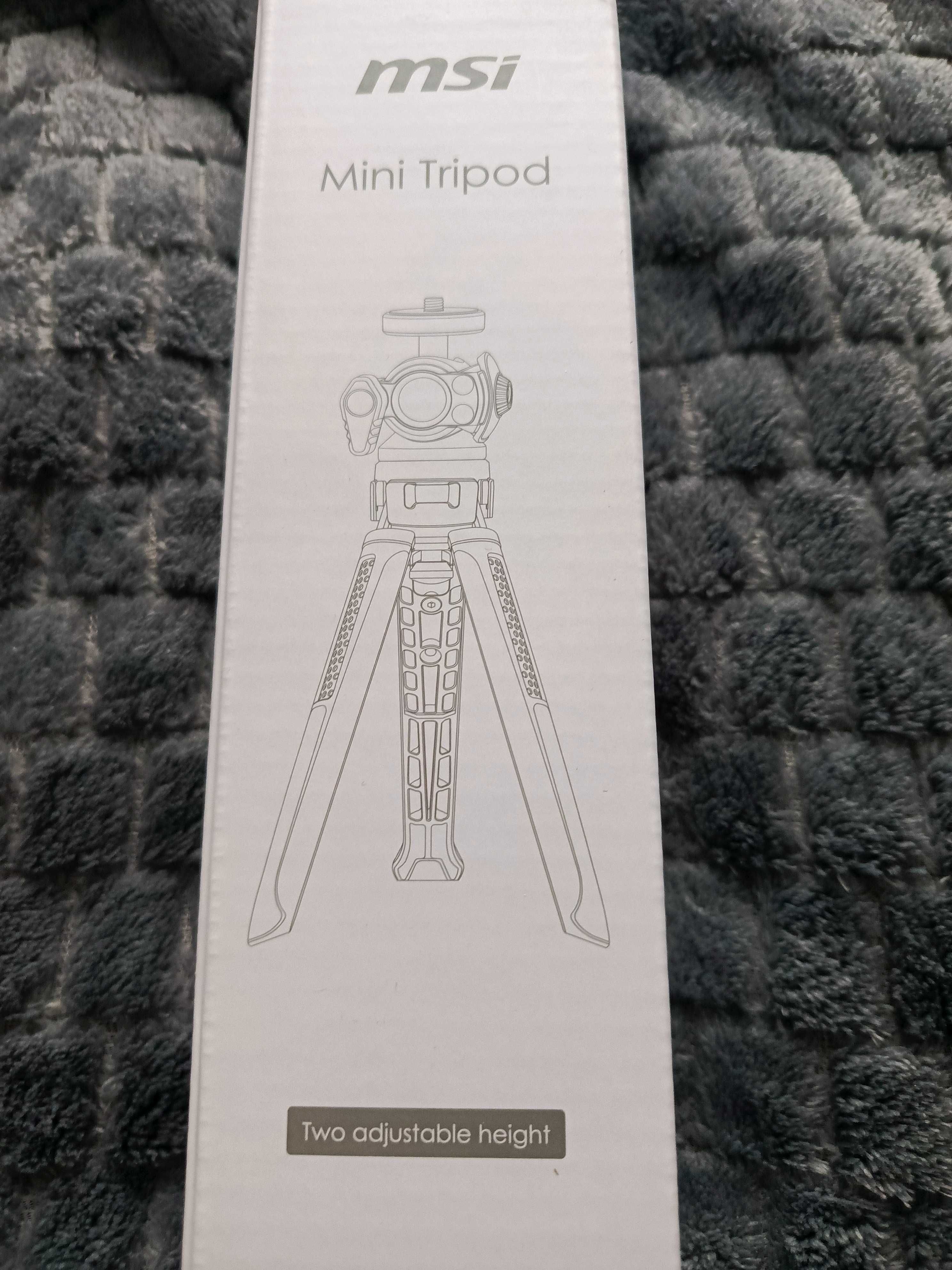 Msi mini Tripod statyw do smartfona, aparatu, mikrofonu