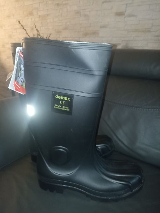 Gumiaki ochronne klosze Demar Maxx S5. 43 nowe ochronne BHP Warto.