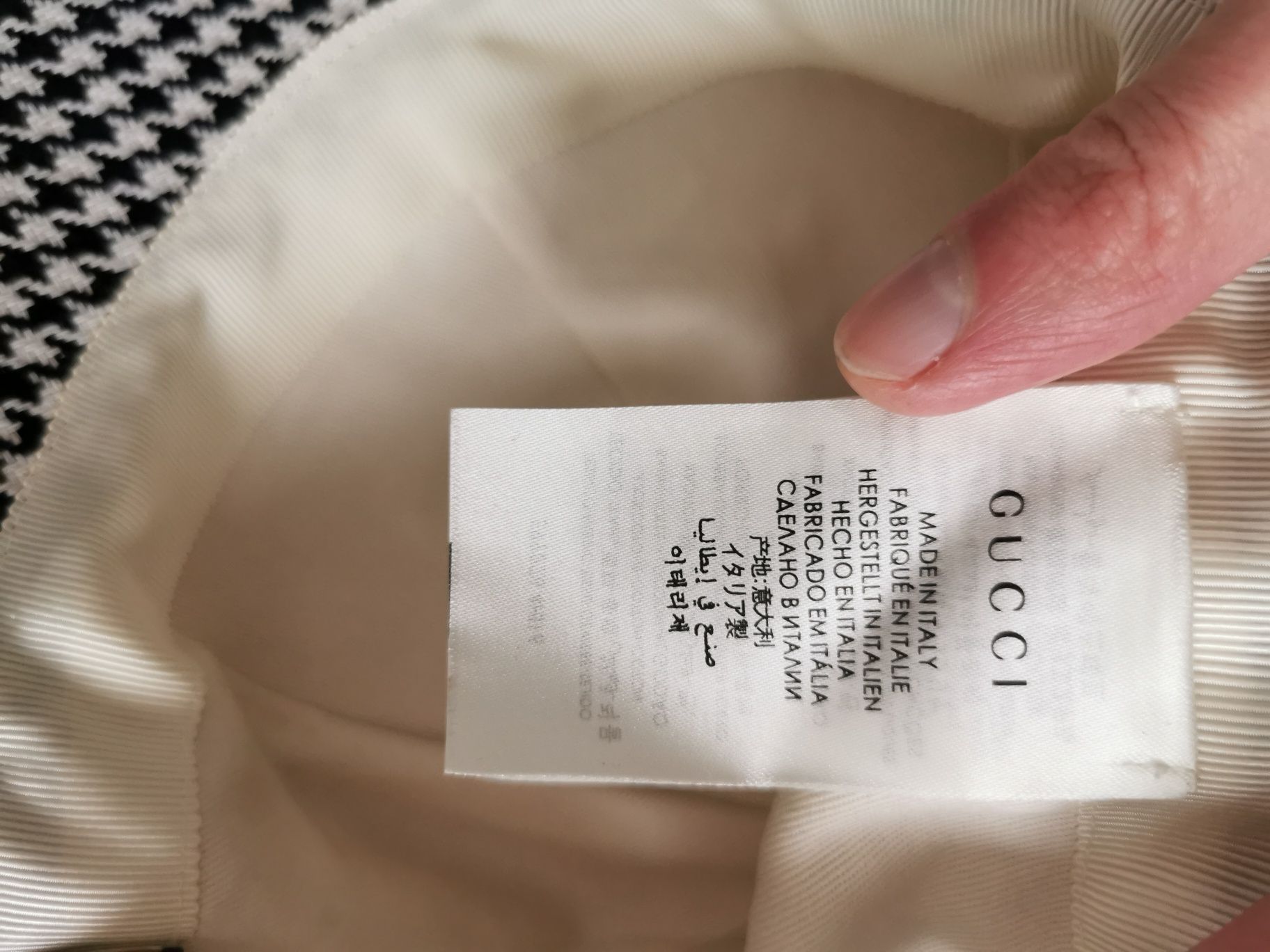 Czapka Gucci World Patch