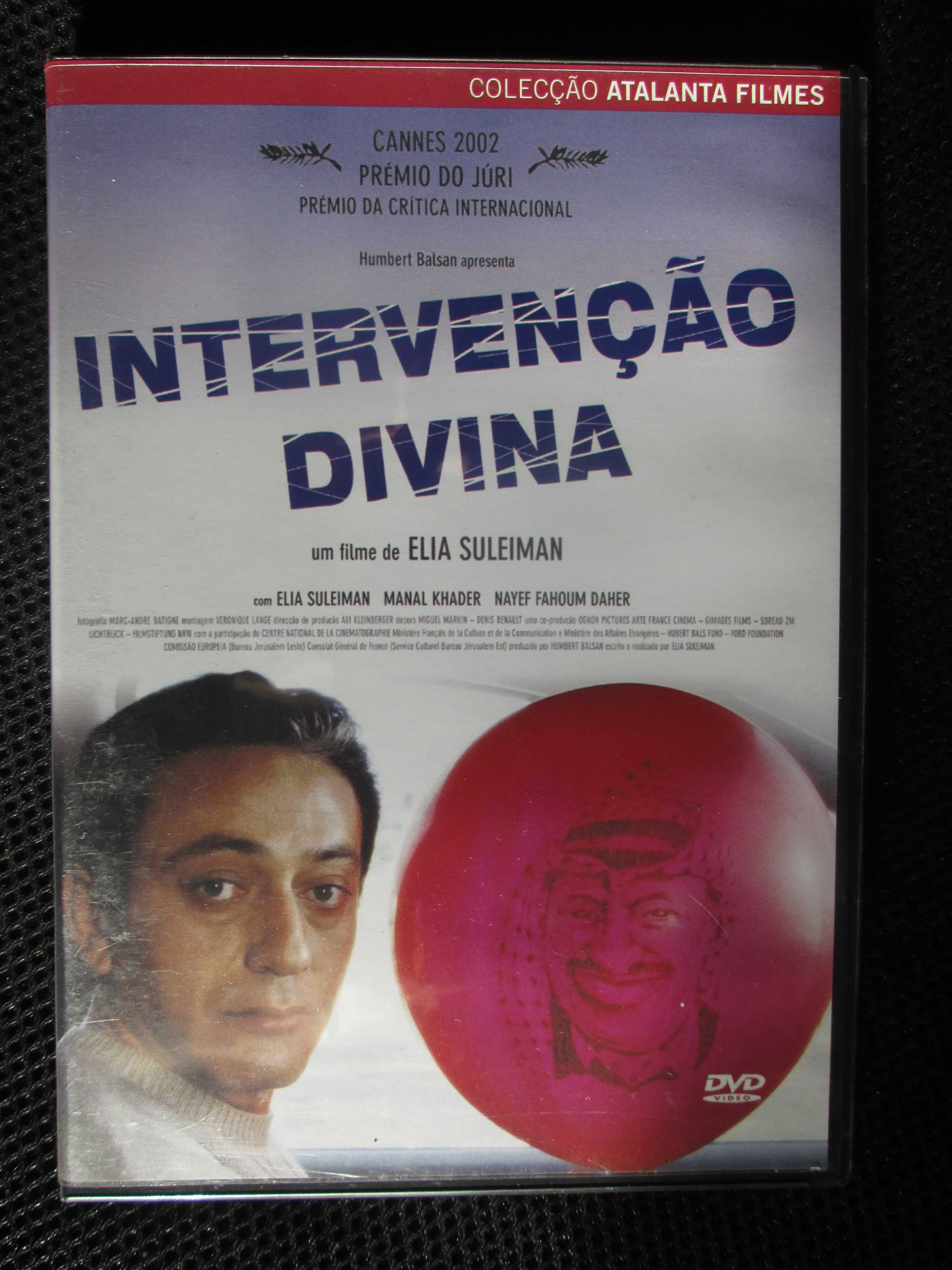 DVD Intervenção Divina, Elia Suleiman, Amer Daher, Emma Boltanski