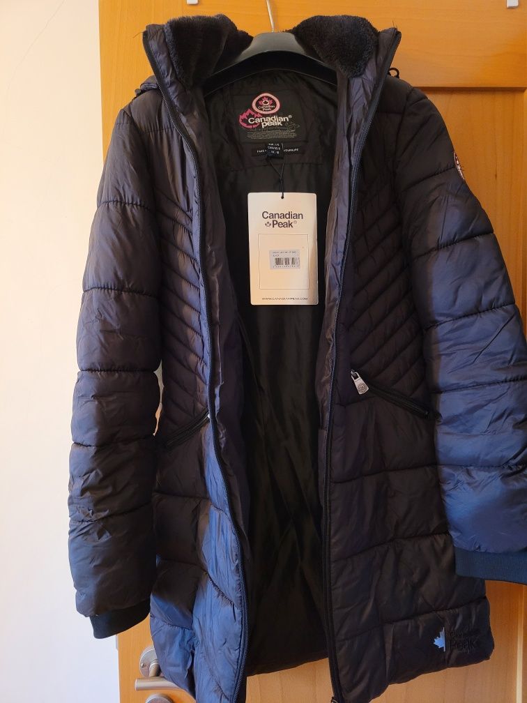 Parka senhora preta