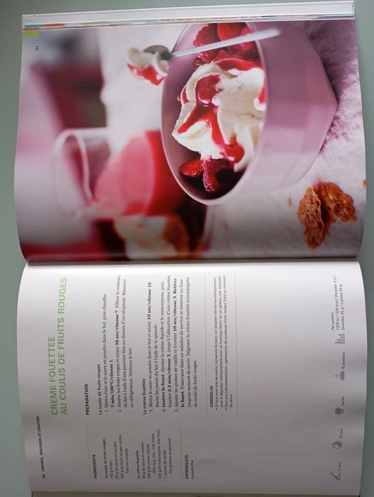 Livros de receitas em francês - 2