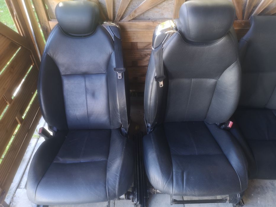 Fotele skóra Mercedes W 216