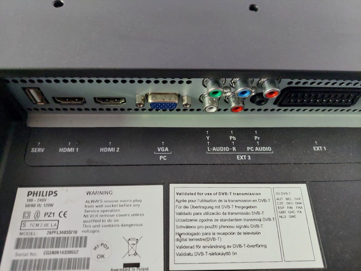 Televisão Philips 26 polegadas com pouco uso