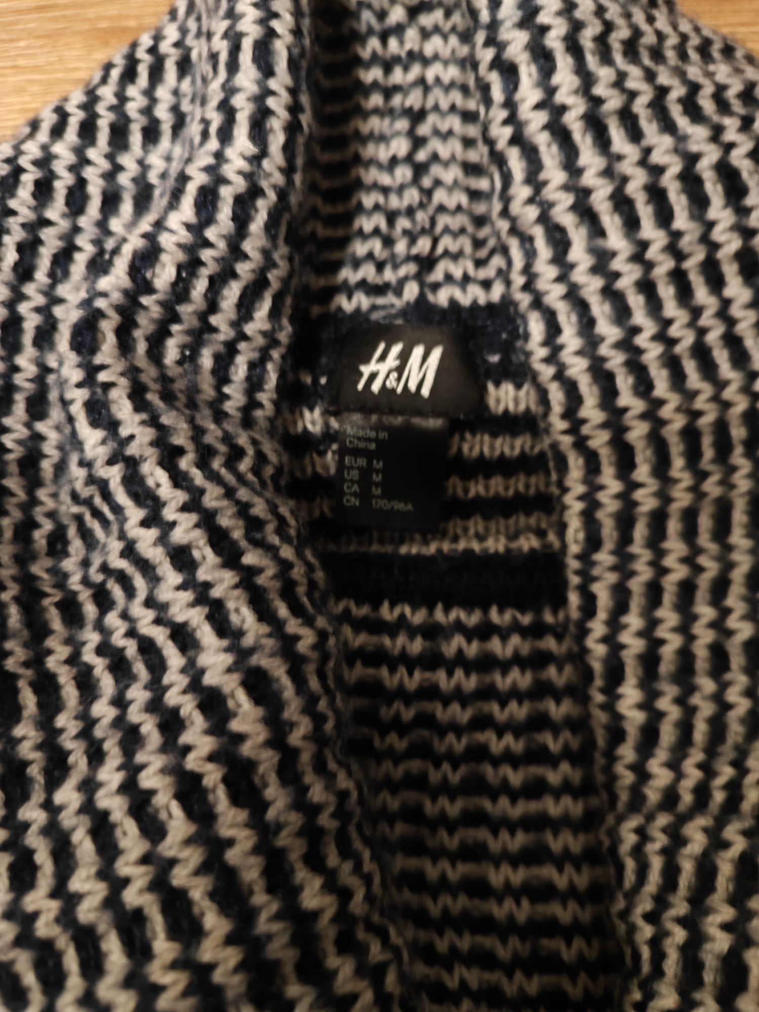 H&M Sukienka Sweterkowa Z Golfem