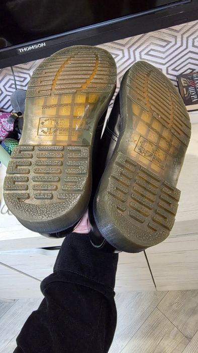 Оригінальні туфлі Dr. Martens 1461 Black Smooth
