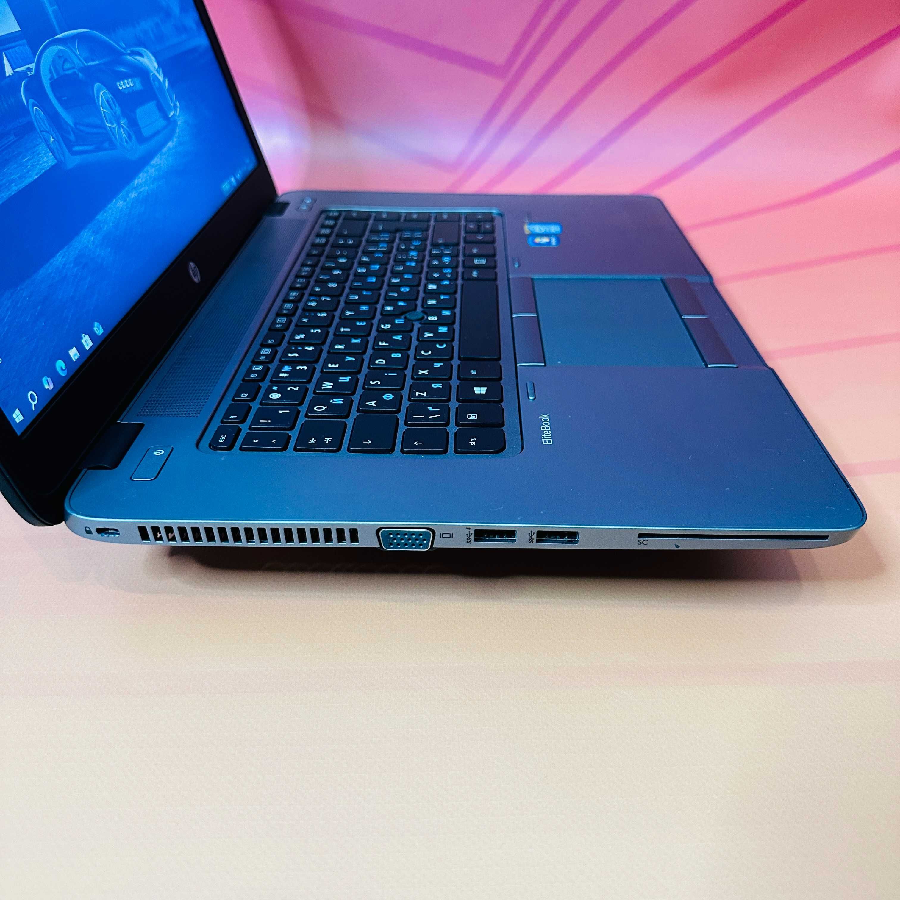 Бюджетний ноутбук HP Elitebook 850 G2 i5-5300U 8/180ГБ АКБ 86% 2,3Ггц