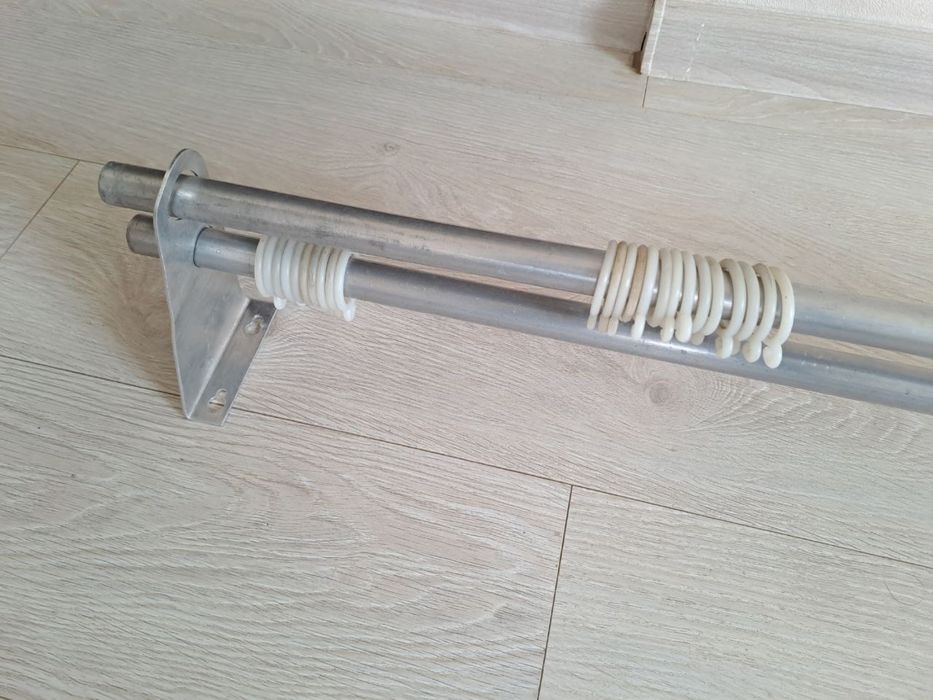 Карниз алюминевий из двух осей