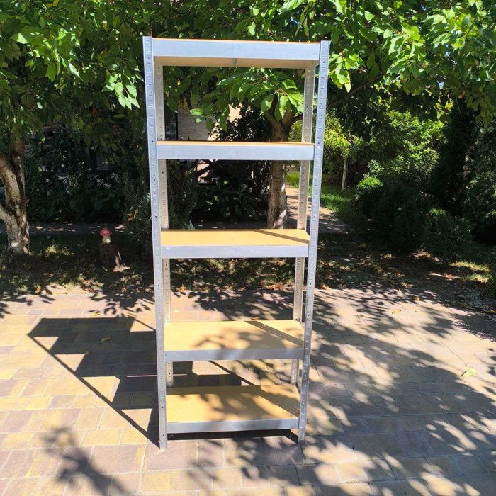 Склад. Металлический стеллаж оцинкованный . металевий стелаж . стелажи