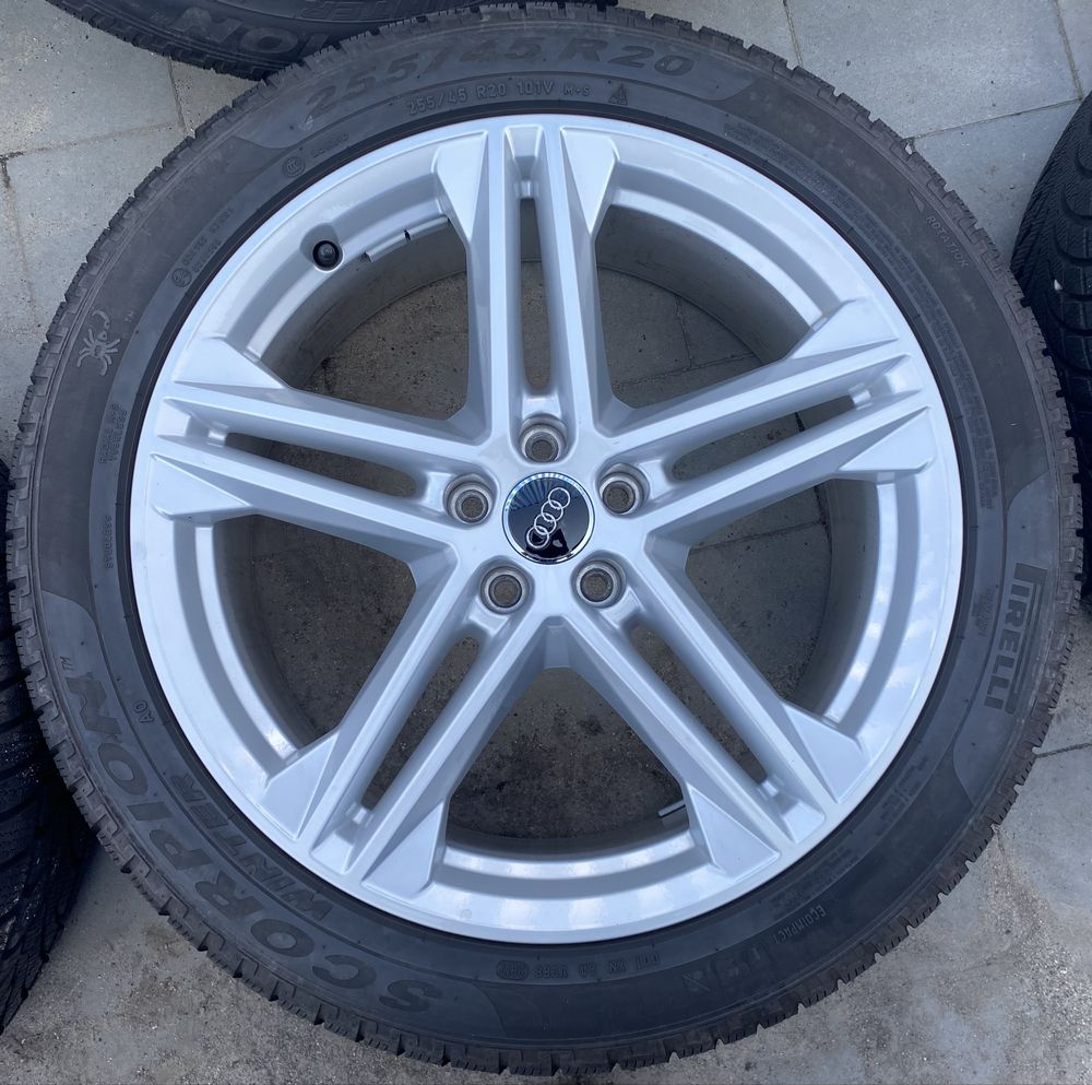 Alufelgi z oponami 255/45 R20 Audi SQ5 Q5 8R0 80A Felgi Opony zimowe