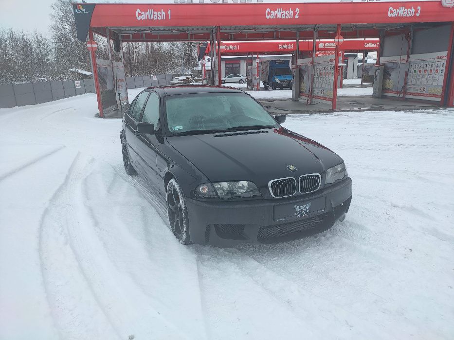 BMW E46 sedan touring zderzak przód wzór M