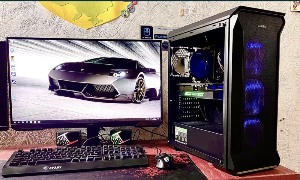 Мощный игровой пк.i5 10400f ,GTX-1070-8Gb