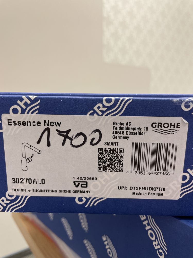 Bateria zlewowa grohe essence new kolor ciemna stal