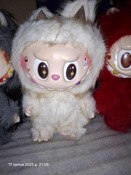 Labubu мякі великі лабубу зімомо zimomo тік ток 4 кольори дракончик